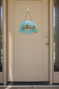 Sea Glass Welcome Sign