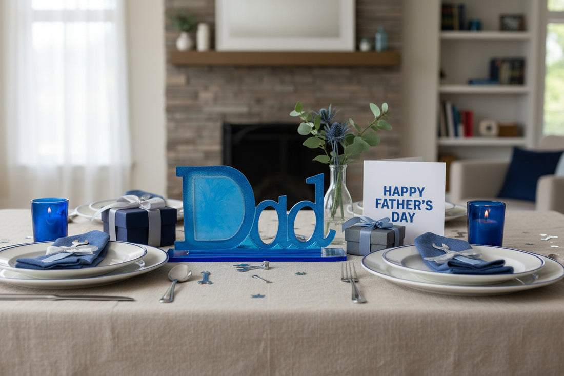 Dad Appreciation Picture Frame – Heartfelt Resin Keepsake