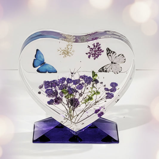 Vibrant Purple Heart Home Accent (SOLD)