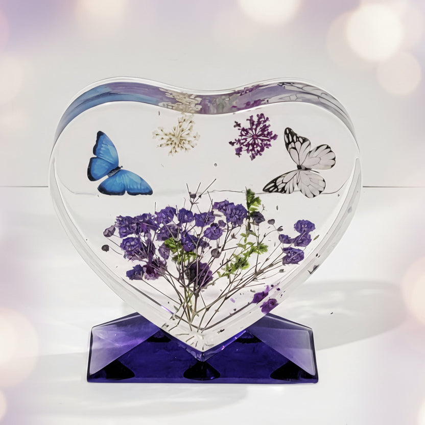 Vibrant Purple Heart Home Accent (SOLD)