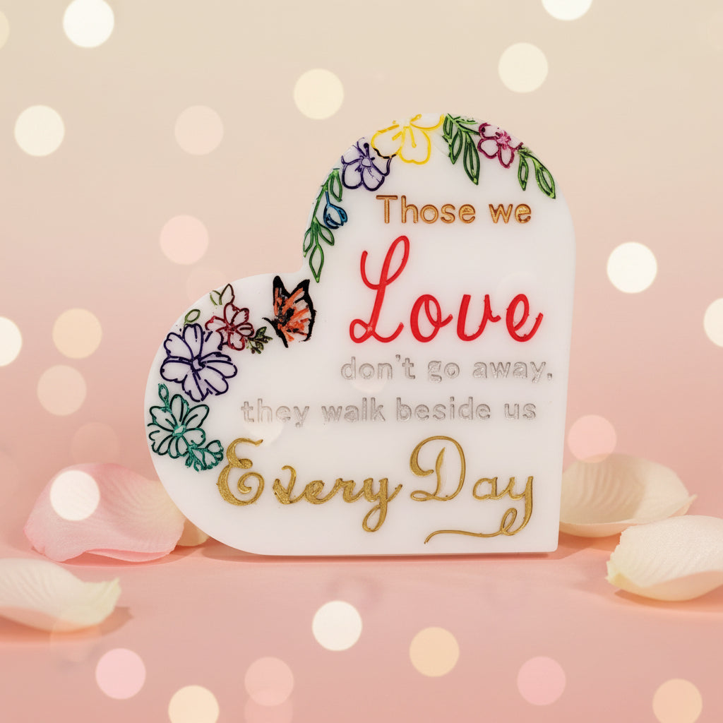 Heart Memorial Wall Hanging