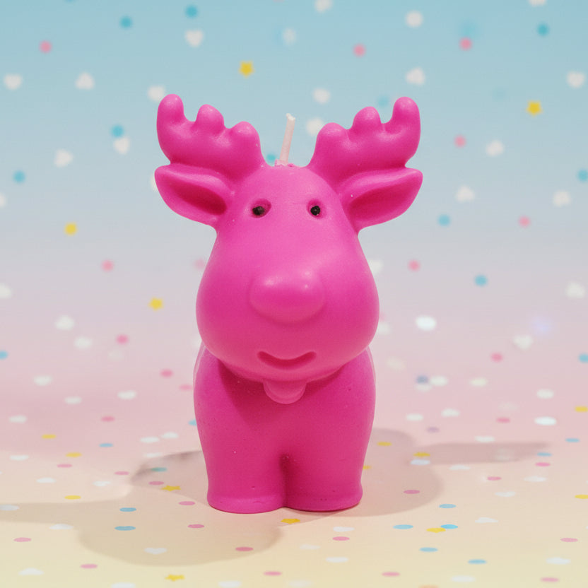 Scented Cute Pink Moose