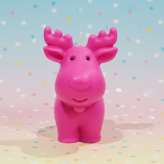 Scented Cute Pink Moose