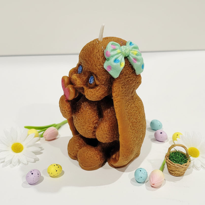 Long Ear Bunny Candle