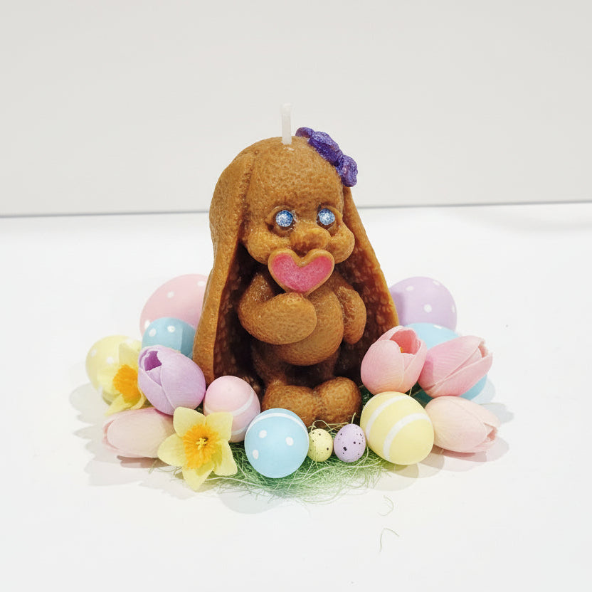 Long Ear Bunny Candle