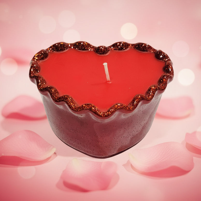5oz Heart Shape Scented Candle
