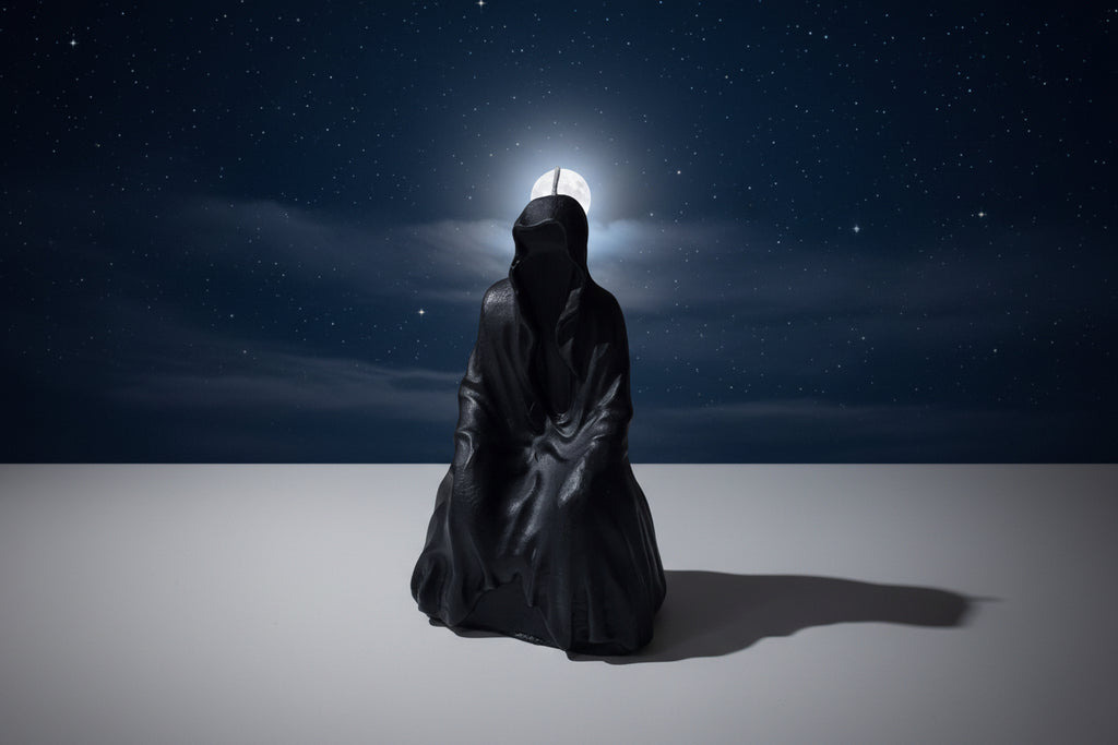 Sitting Shadow Man