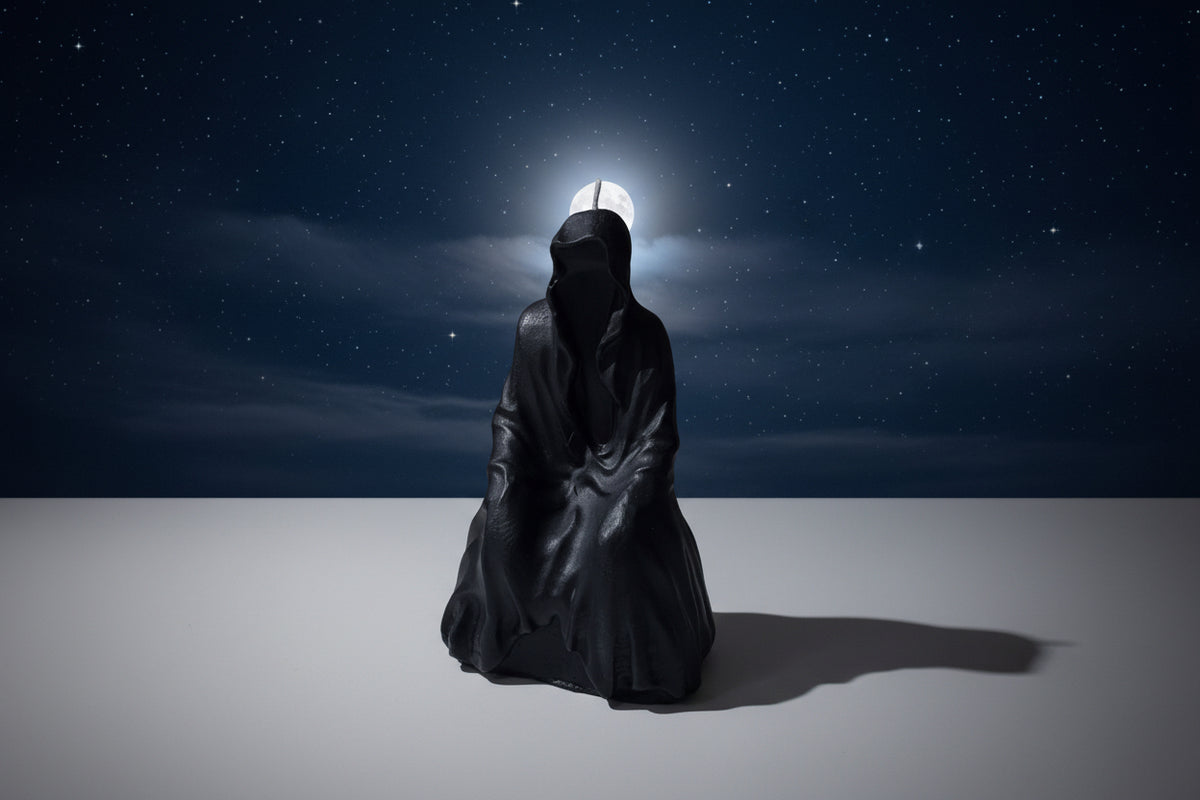 Sitting Shadow Man