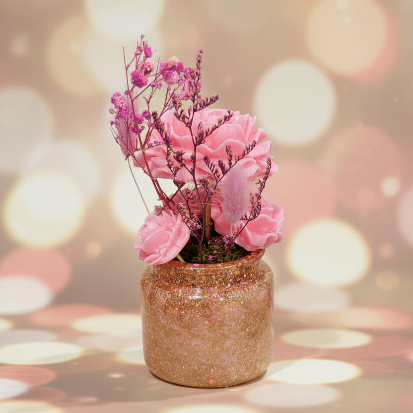 Lily Blossom Wax Melt Arrangement