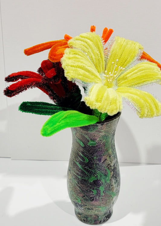 Small Painted Vase