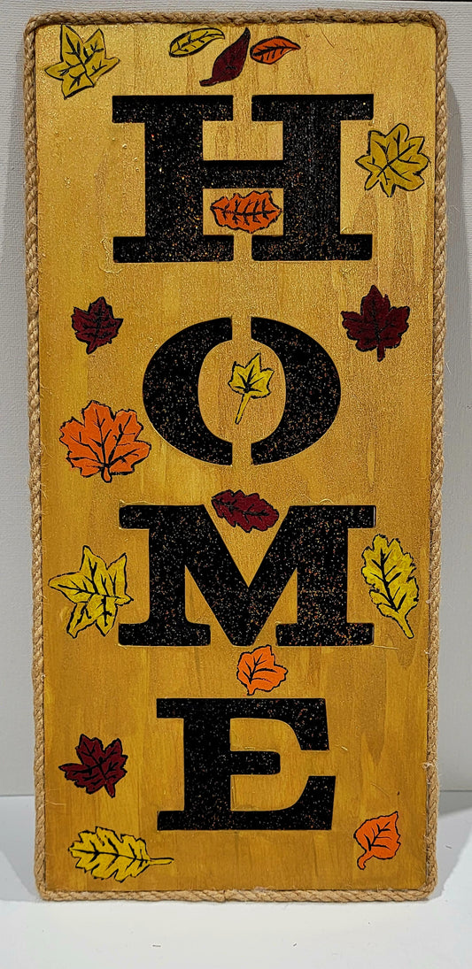 Home Front Door Sign