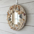 Handcrafted Shell Mirror – Coastal Art for Home Decor