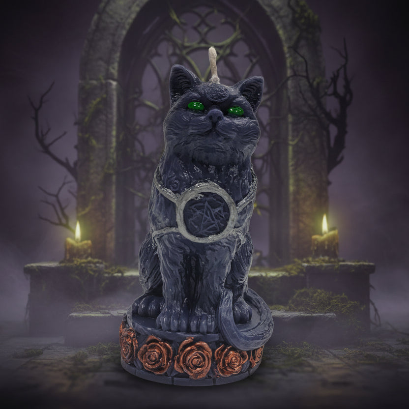 Cat Candle
