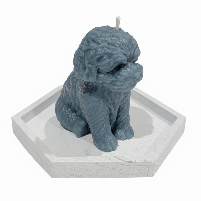 Puppy Sculptural Candle