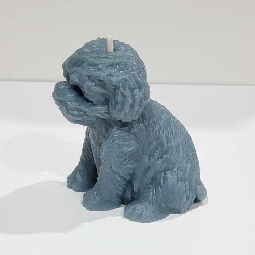 Puppy Sculptural Candle