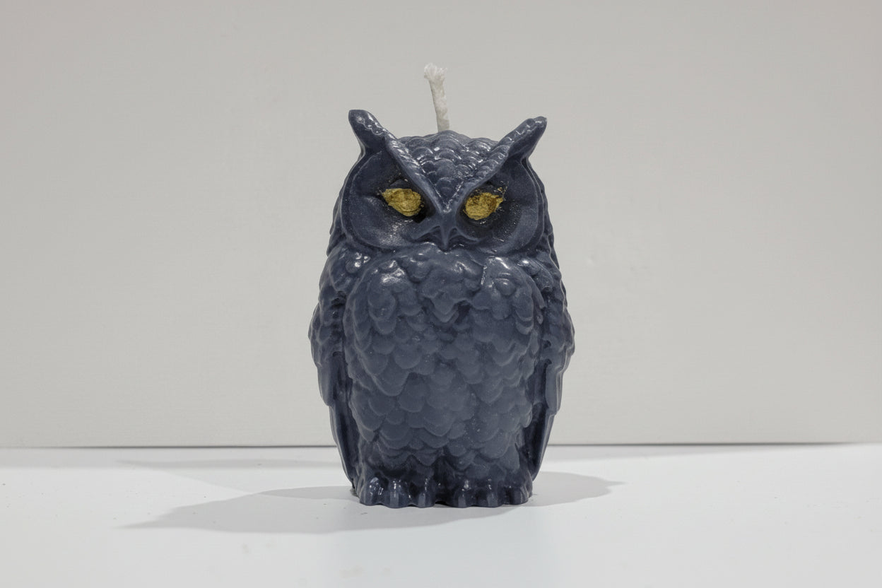 Owl Candle