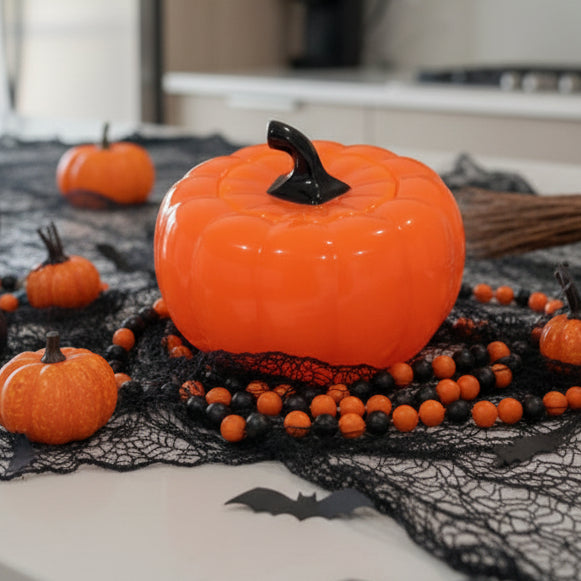 Harvest Pumpkin Accent Bowl