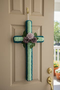 Green Easter Cross