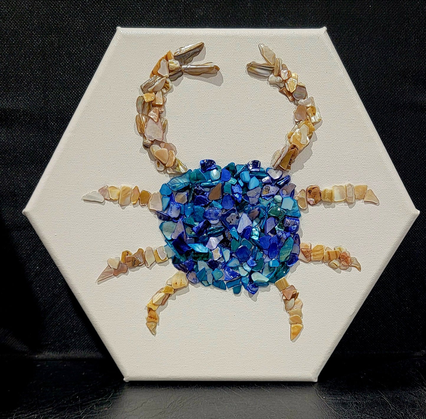 Coastal Crab Artwork – Beach‑Inspired Wall Piece