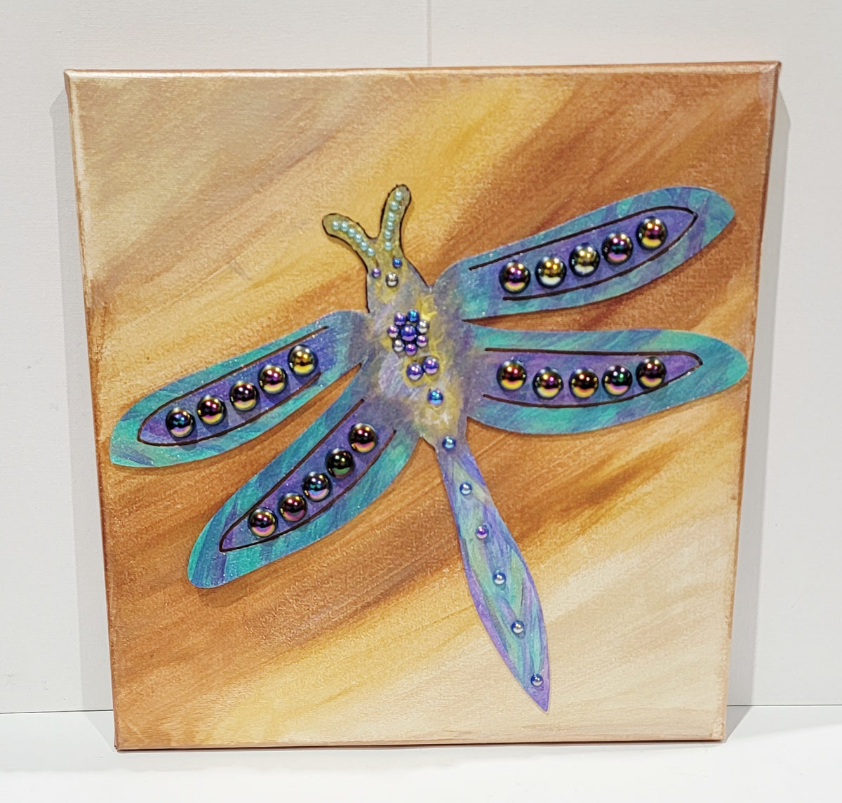 Handcrafted Dragonfly Art