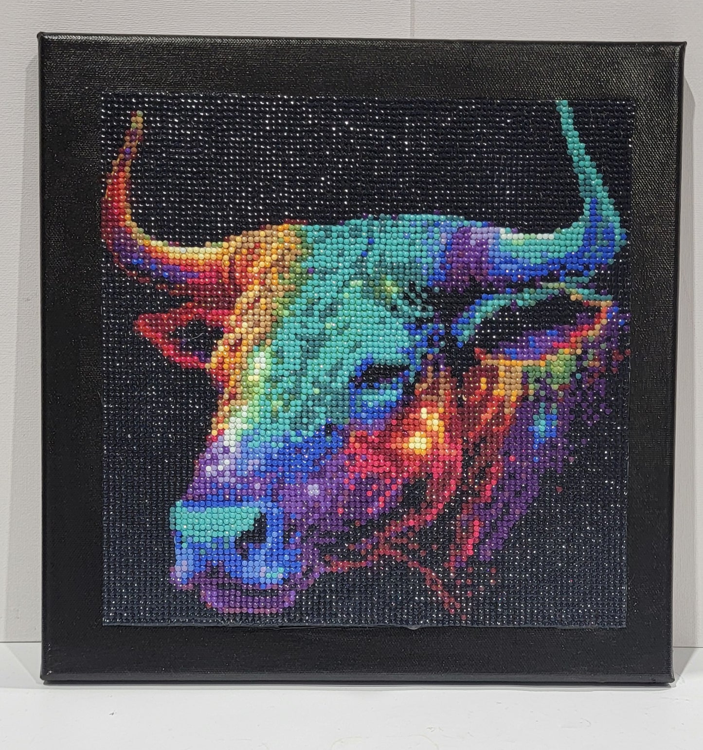 Vibrant Bull Diamond Painting