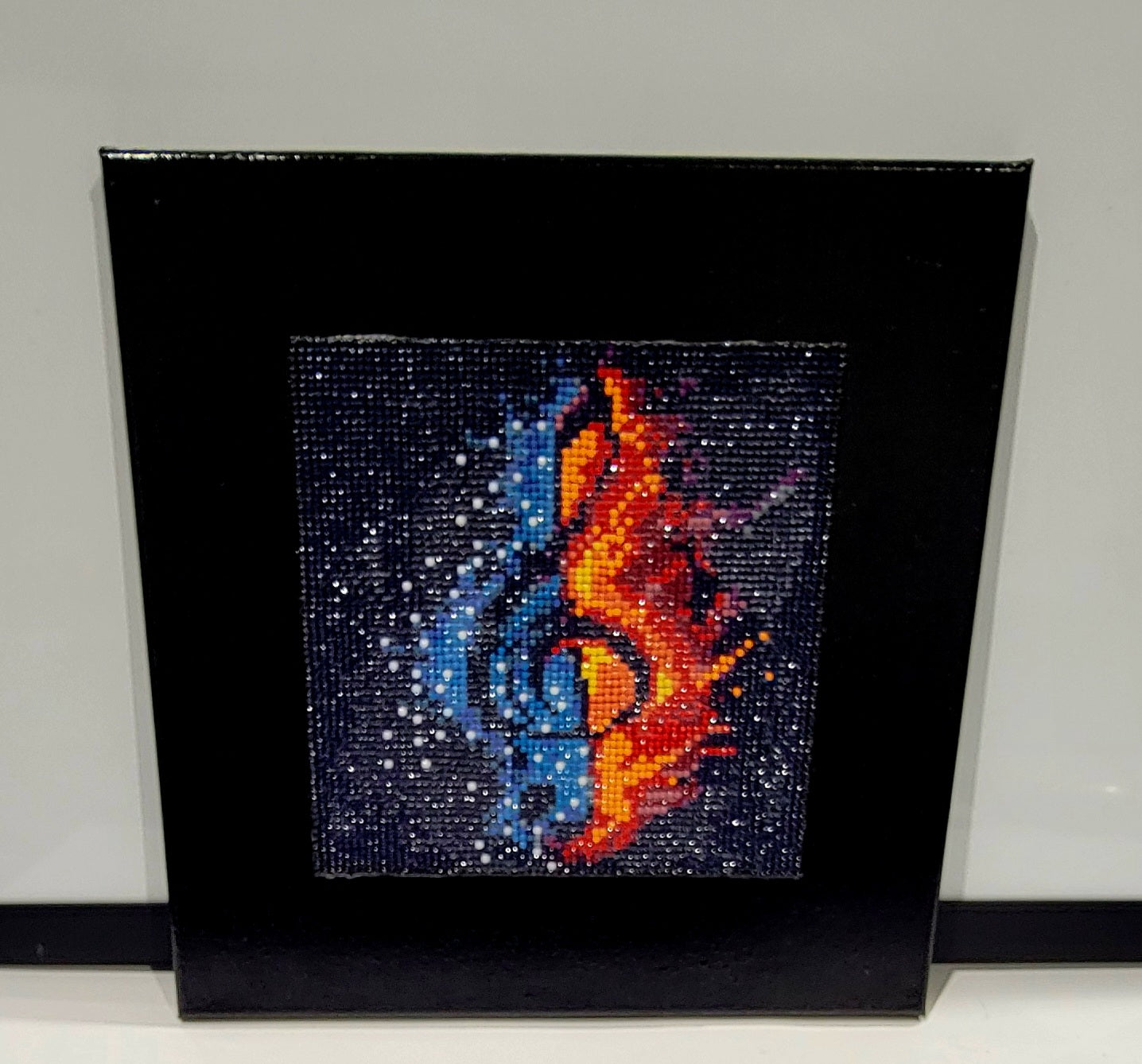 Finished Musical Diamond Painting Artwork