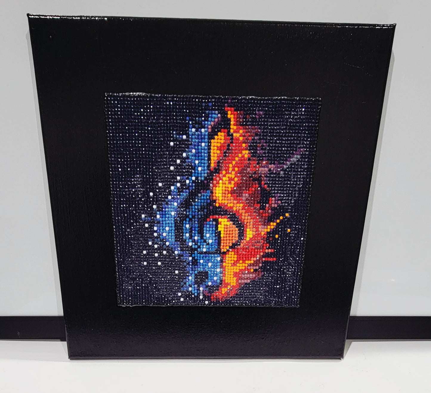 Finished Musical Diamond Painting Artwork