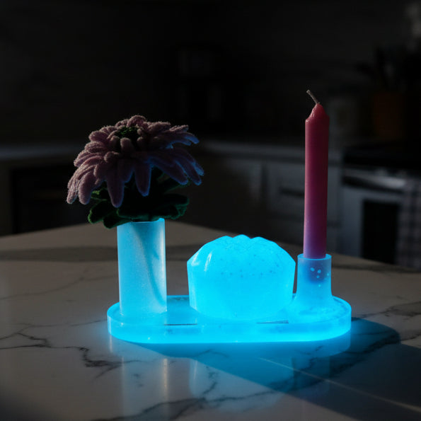 Luminous Glow‑In‑The‑Dark Vanity Set