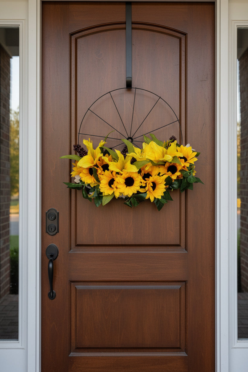 Sunflower Door Hanger