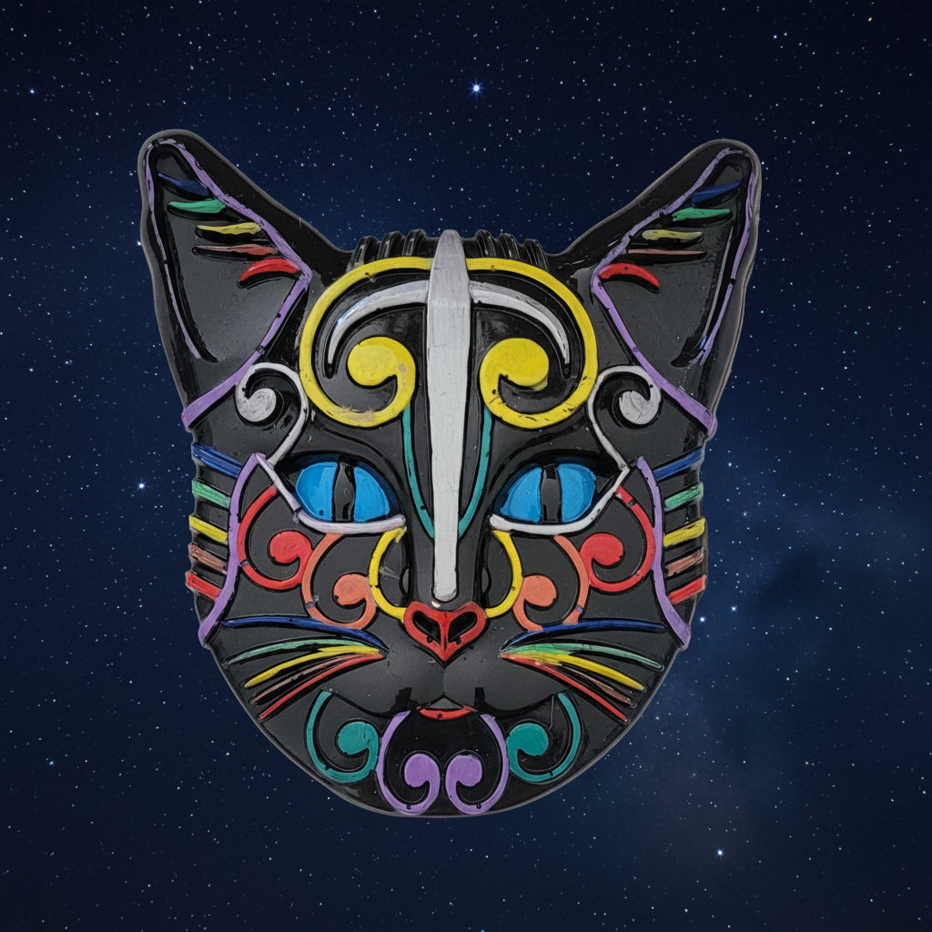 Cat Face Wall Hanging