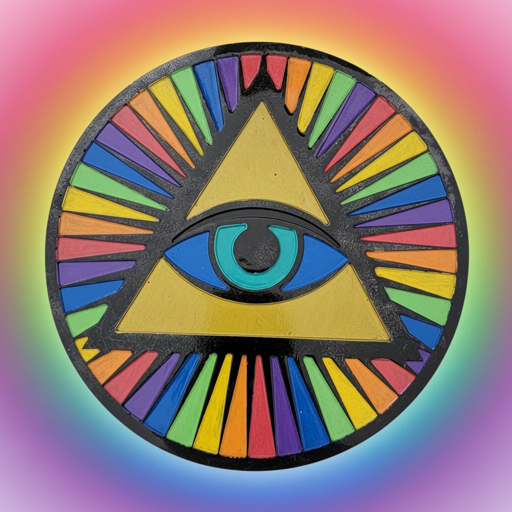 Pyramid Energy Circle Wall Plaque