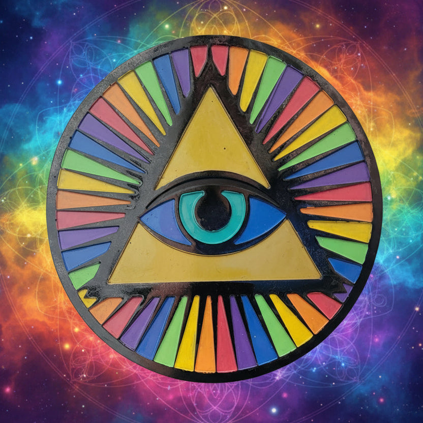 Pyramid Energy Circle Wall Plaque
