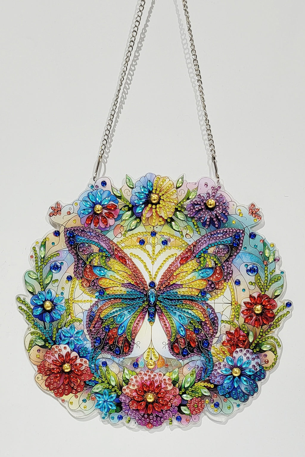 Butterfly Light‑Catcher Window Art
