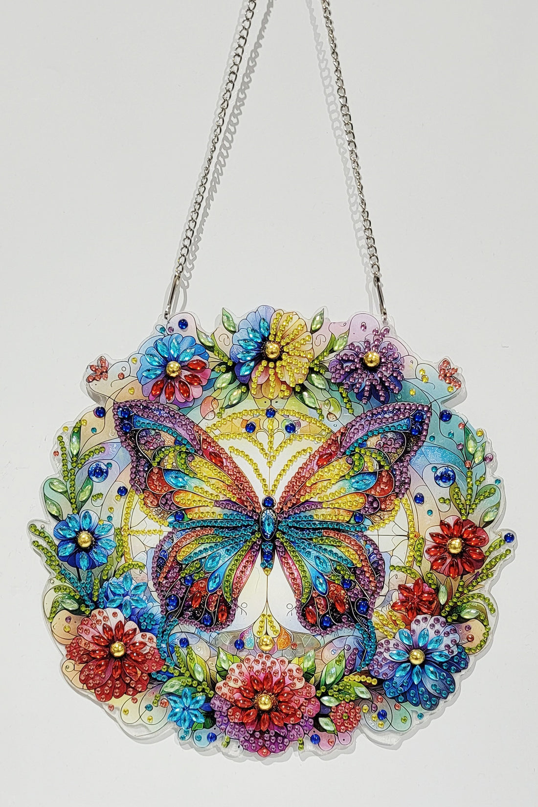 Butterfly Light‑Catcher Window Art