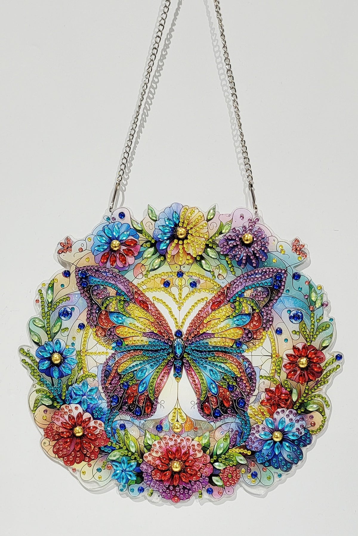 Butterfly Light‑Catcher Window Art