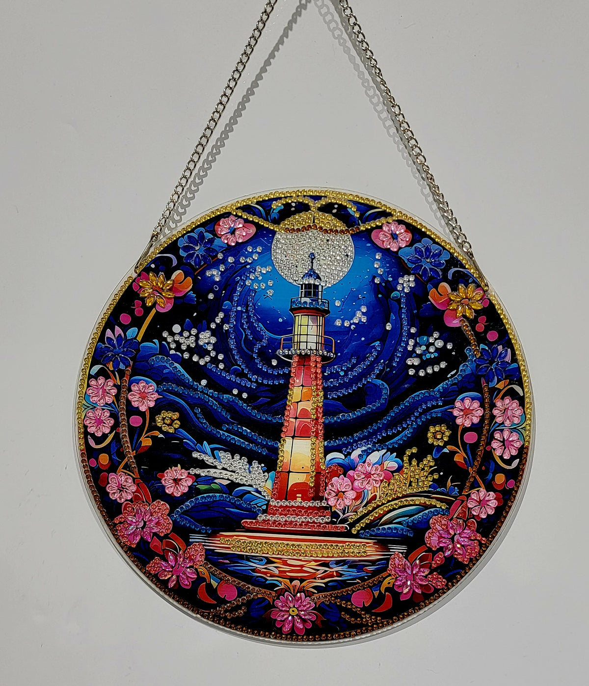 Nautical Lighthouse Window Hanger