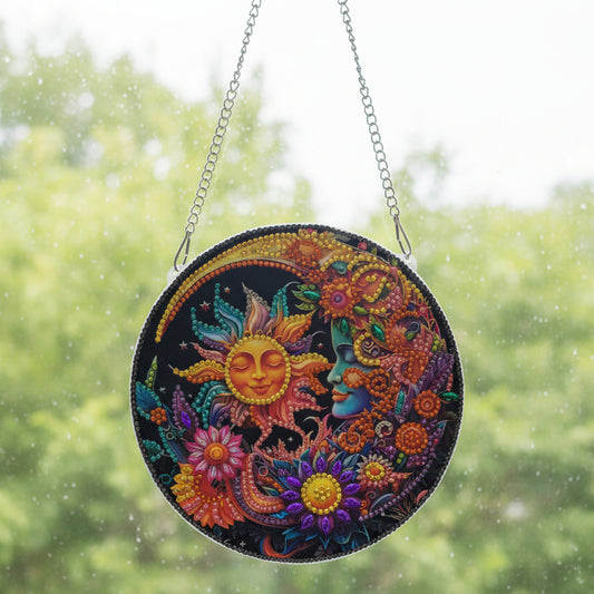 Colorful Sun and Moon Hanger