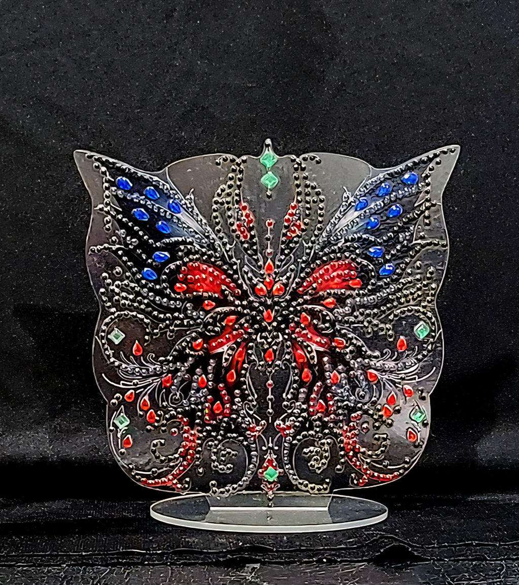 Mystic Gothic Butterfly Tabletop Art