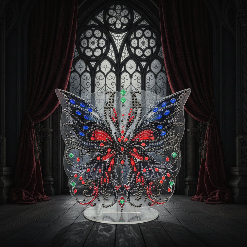 Mystic Gothic Butterfly Tabletop Art