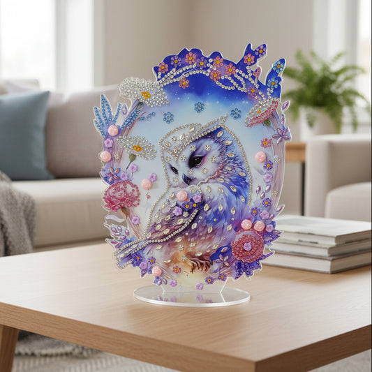 Colorful Owl Diamond Art Keepsake