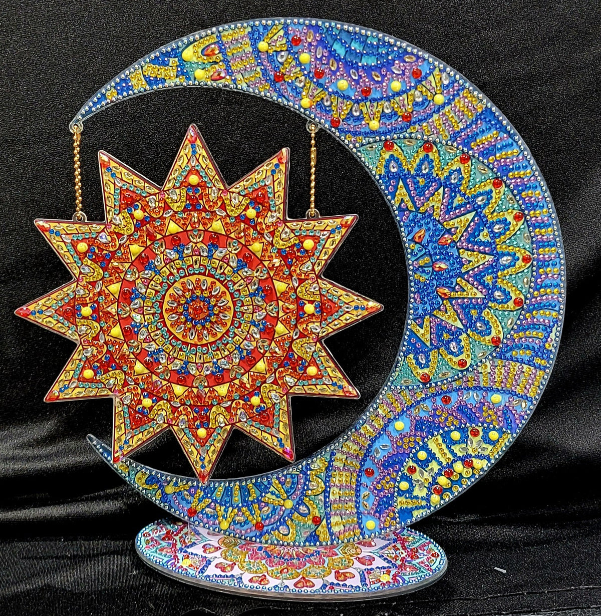 Celestial Harmony Double‑Sided Diamond Art Stand