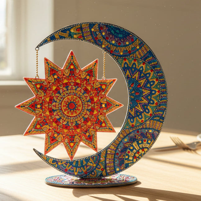 Celestial Harmony Double‑Sided Diamond Art Stand
