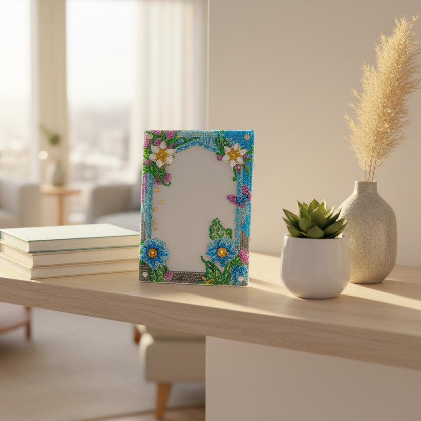 Vibrant Diamond Art Picture Frame