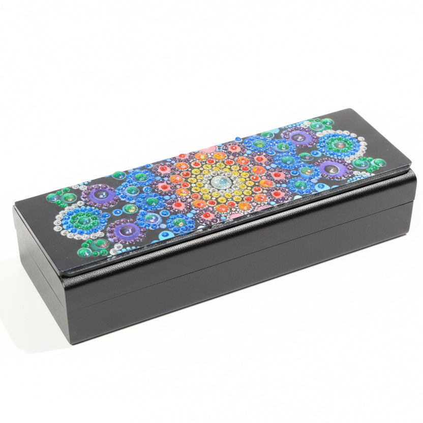 Artistic Diamond Art Glasses Holder