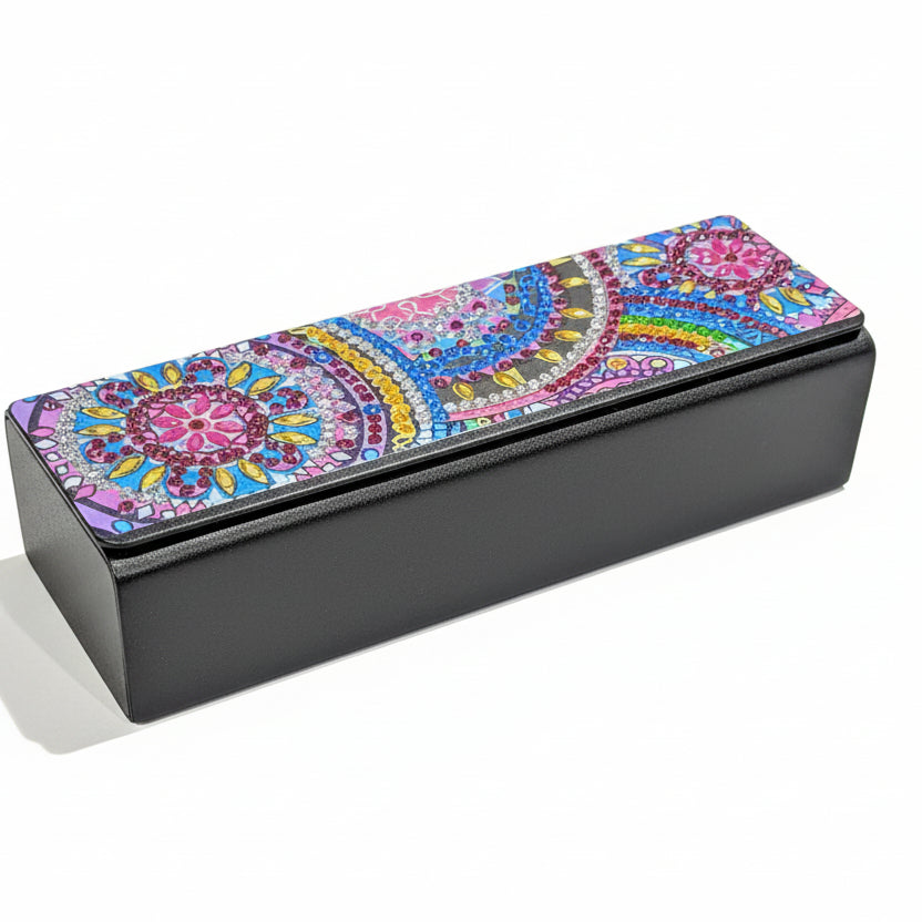 Colorful Diamond Art Eyewear Case