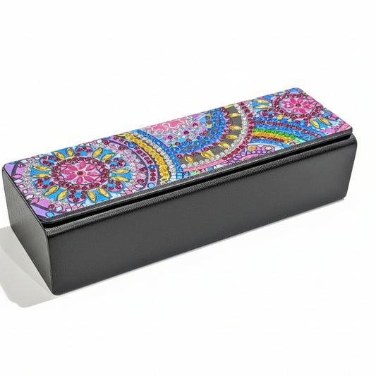 Colorful Diamond Art Eyewear Case