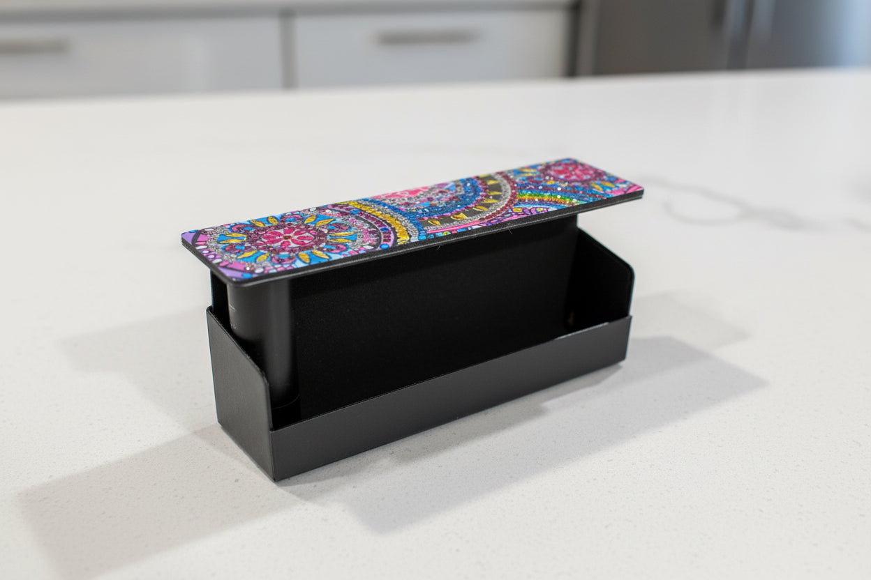 Colorful Diamond Art Eyewear Case