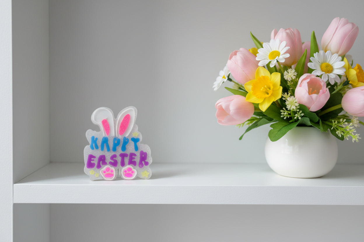 Happy Easter Figurine