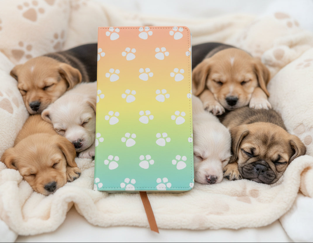 Paw Print Notebook – Cute Journal for Pet Lovers