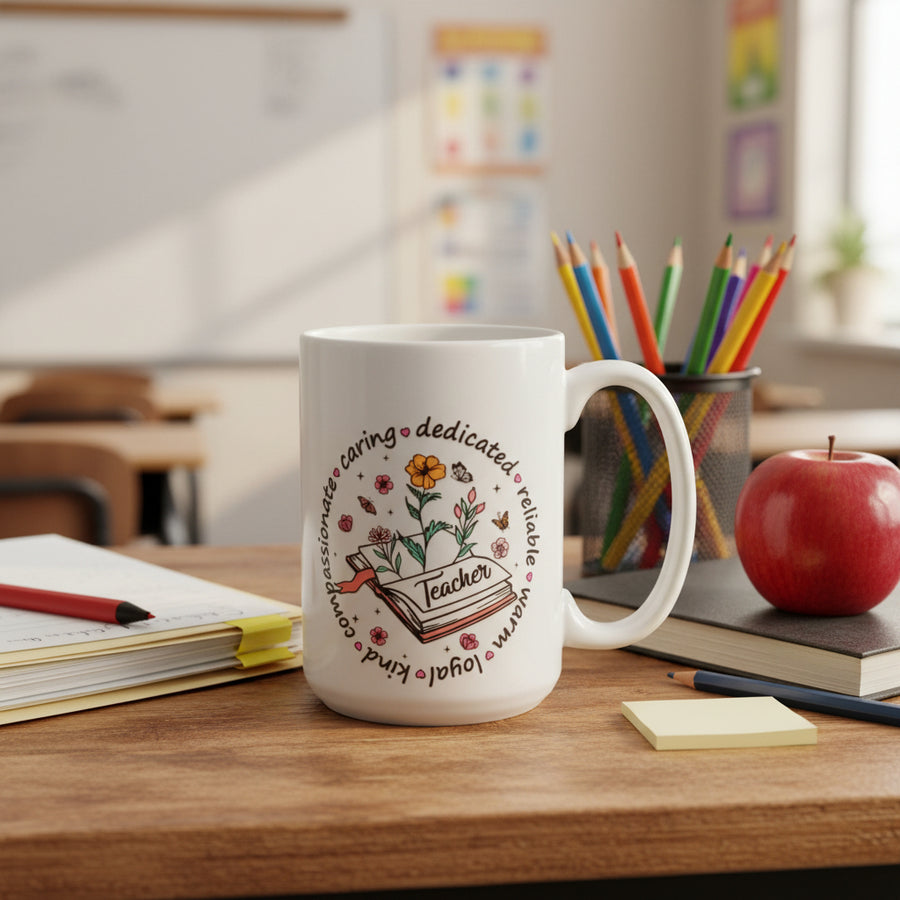 Teacher Appreciation Mug 15 oz